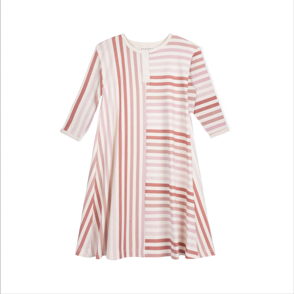 Stripe Long Sleeve Dress