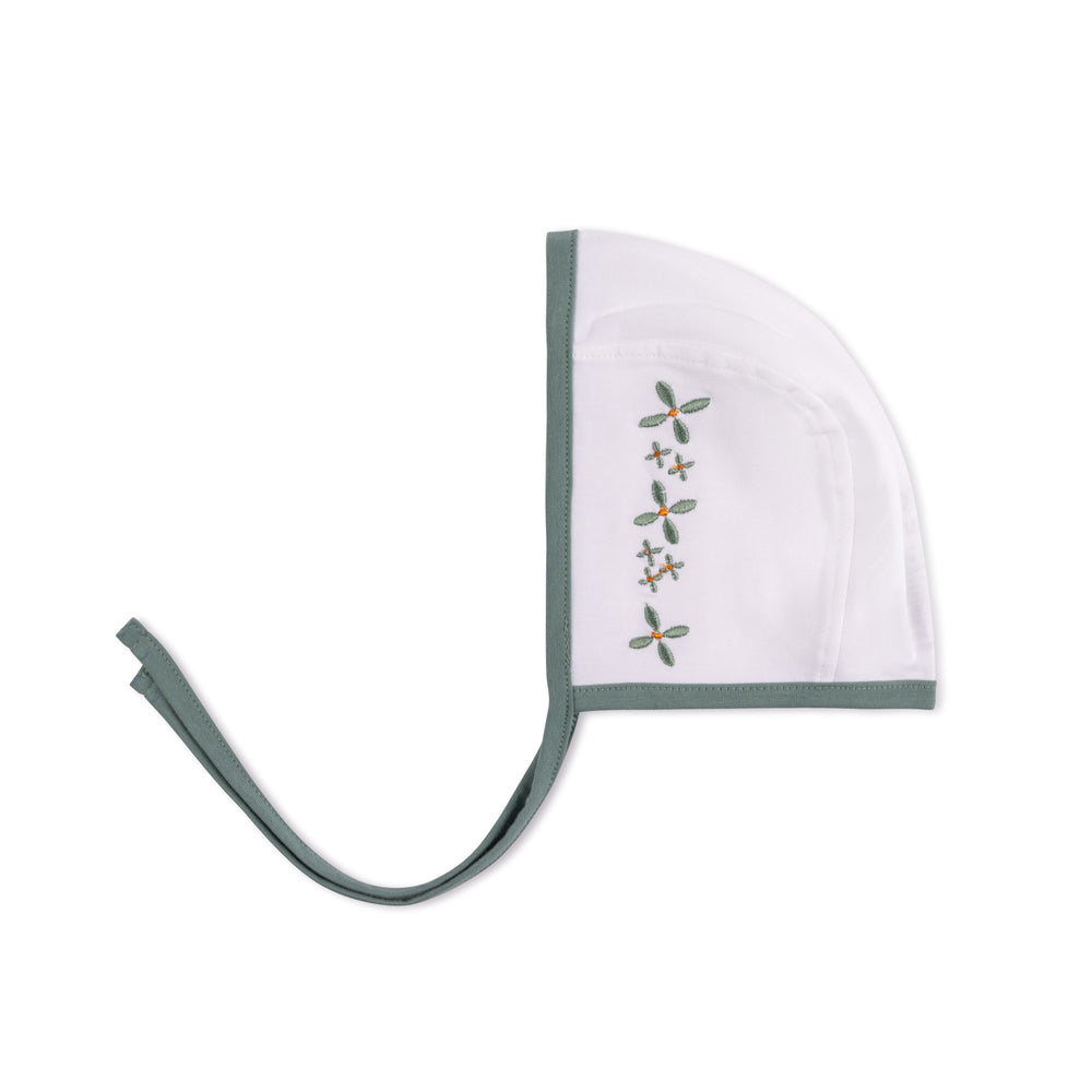 Embroidered Bonnet Mulberry