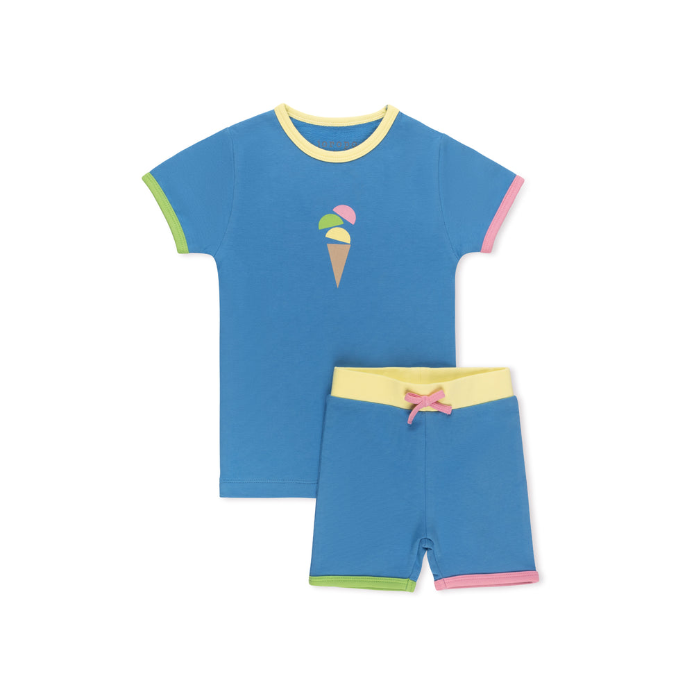 Ice Cream Short Sleeve T-shirt Set