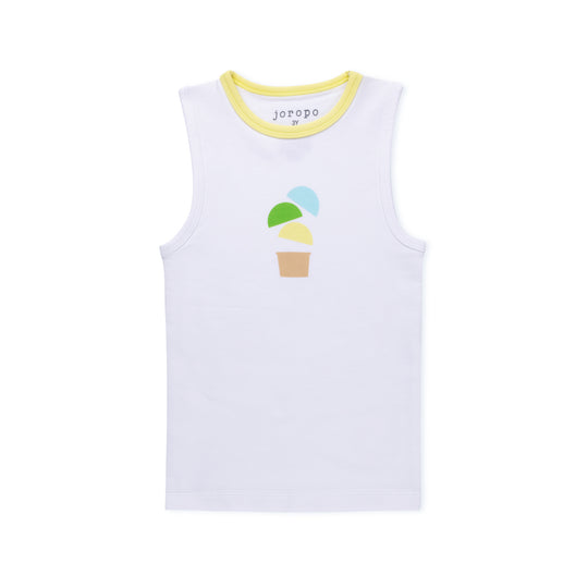 Ice Cream Tank Shirt Set