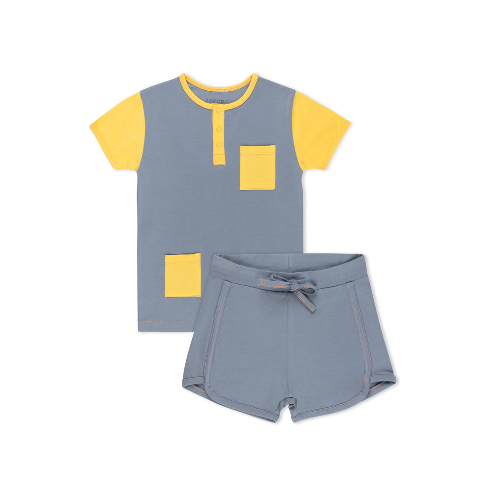 Monochrome Short Sleeve T-shirt Set