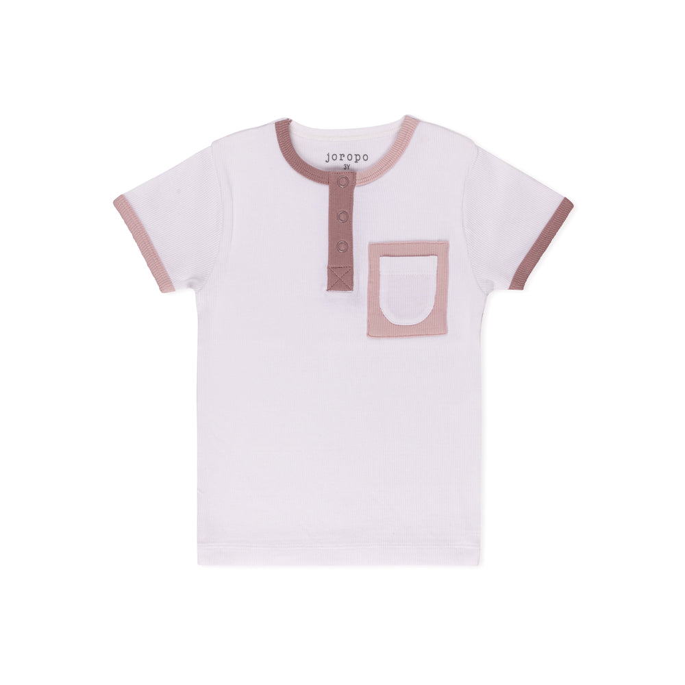 Split Tone Short Sleeve T-shirt