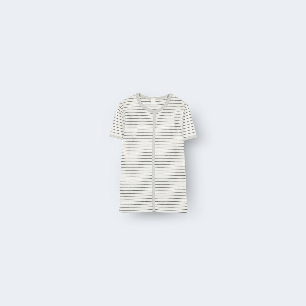 Line Stripe Short Sleeve T-Shirt