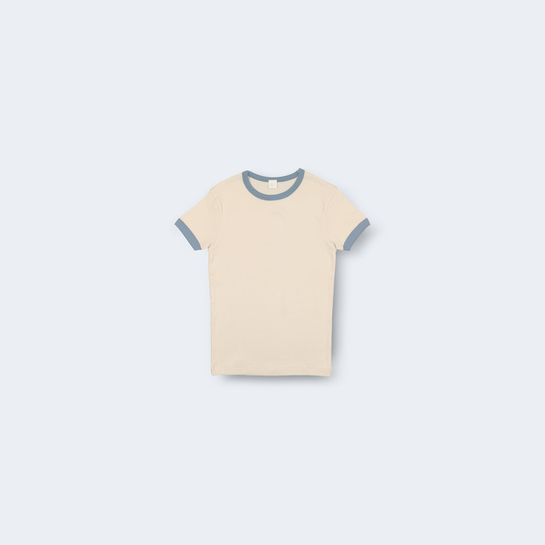 Solid Short Sleeve T-Shirt Set